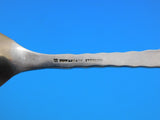 Lap Over Edge Mixed Metals Tiffany & Co Sterling Silver Demitasse Spoon GW 4 3/8
