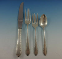 Wild Flower by Royal Crest Sterling Silver Flatware Set 12 Service 74 Pieces