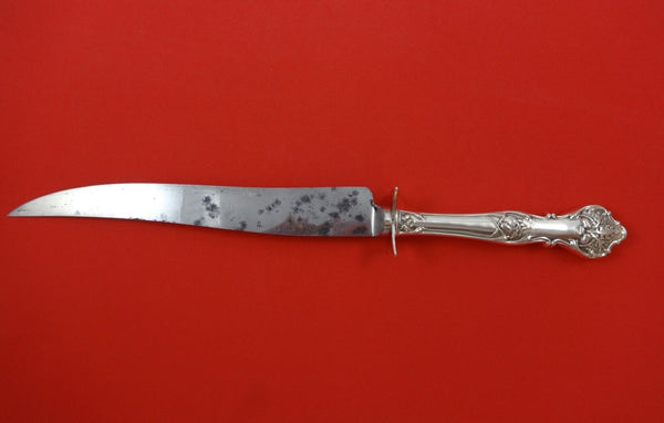 Charter Oak by 1847 Rogers Plate Silverplate Roast Carving Knife HH 14 1/2"