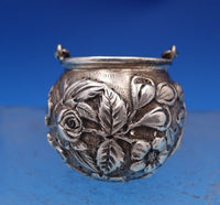 Repousse by Kirk Sterling Silver Tea Strainer French Style 6 1/2" x 2" (#8454)