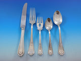 Hepplewhite Eng by Reed & Barton Sterling Silver Flatware Set Service 34 pcs