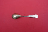 Medallion aka Etruscan by Shiebler Sterling Salt Spoon Master light GW 3 3/8"