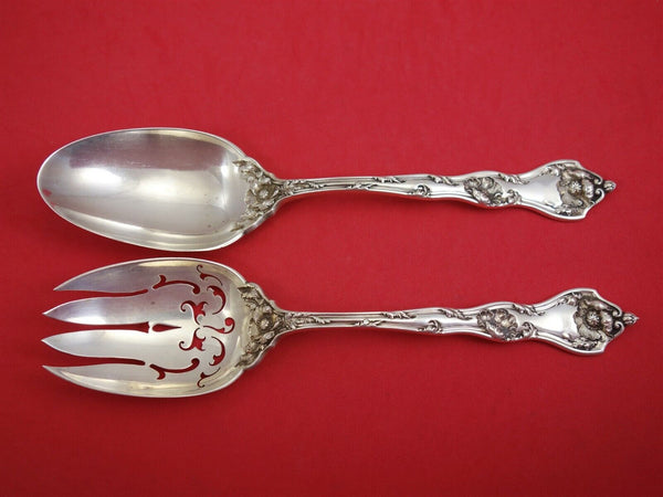 Intaglio by Reed and Barton Sterling Silver Vegetable Serving Set 2pc Pcd Poppy