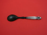 Acorn - Estate by Georg Jensen Sterling Silver Preserve Spoon HH w/ horn 8 1/4"