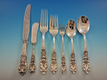 Richelieu by International Sterling Silver Flatware Service for 12 Set 92 pcs