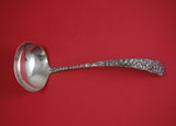 Chrysanthemum by Stieff Sterling Silver Soup Ladle FH 11" Serving Silverware