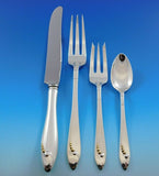 Golden Caviar by Black Starr & Gorham Sterling Silver Flatware Set Service 99 pc