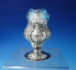 English Georgian Sterling Silver Creamer Repoussed Landscape Fox Birds (#5518)