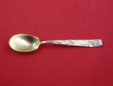 Vine by Tiffany Sterling Silver Egg Spoon Gold washed Iris Motif TIFFANY BOOK