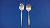 Silver Flutes by Towle Sterling Silver Flatware Set For 12 Service 76 Pieces