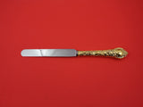 Demidoff Vermeil by Odiot French Sterling Silver Dinner Knife blunt 10 1/2"
