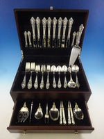 Eloquence by Lunt Sterling Silver Flatware Set For 8 Service 63 Pieces