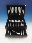 Silver Sculpture by Reed & Barton Sterling Silver Flatware Service 8 Set 49 Pcs