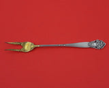 Georgian by Towle Sterling Silver Pickle Fork 2-Tine Gold Washed 6" Serving