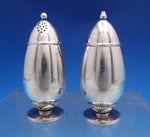 Cactus by Georg Jensen Sterling Silver Salt Pepper Shaker Set 2pc #629A (#8154)