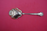 Chantilly by Gorham Sterling Pea Spoon vermeil w/enamel applied lacing 8 7/8"