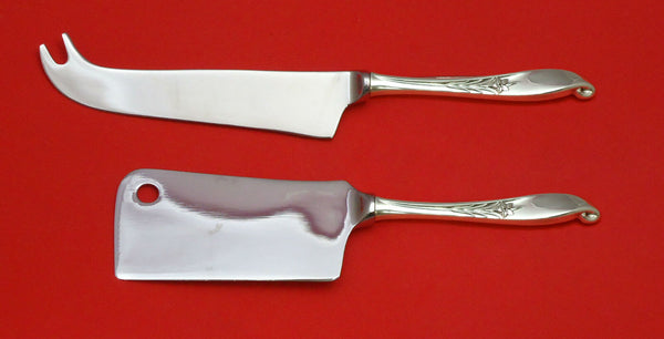 Wishing Star by Wallace Sterling Silver Cheese Srvr Serving Set 2pc HHWS  Custom