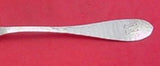Van Dyke by International Sterling Silver Serving Spoon Pierced with Mono 8 1/8"