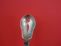Poppy by Gorham Sterling Silver Olive Spoon Gold-Washed Pierced Original 5 3/4"