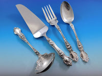 Violet by Wallace Sterling Silver Essential Serving Set Large 4-piece