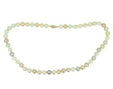 Pastel 8.55mm Freshwater Strand of Pearls Necklace with 14k Gold Clasp (#J4574)