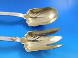 Lap Over Edge by Tiffany and Co Sterling Silver Salad Serving Set 2pc Spider Web