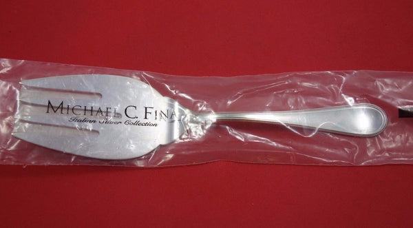 Inglese aka English by Schiavon Italy Sterling Silver Fish Serving Fork 10" New