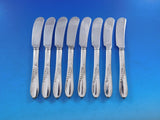 Silver Wheat by Reed and Barton Sterling Silver Butter Spreader HH Paddle Set 12