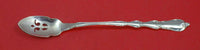 Angelique by International Sterling Silver Olive Spoon Pierced Long Custom