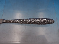 Repousse Sterling Silver handle Shoehorn w/ Plated Implement Unmarked (#7356)