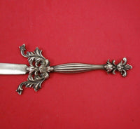 Davis and Galt Sterling Silver Paper Knife with Fleur De Lis Handle #850 12"