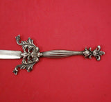 Davis and Galt Sterling Silver Paper Knife with Fleur De Lis Handle #850 12"