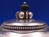 La Paglia by International Sterling Silver Tea Set 5pc w/ Wood (#8792) Fabulous!