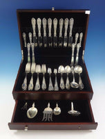 King Richard by Towle Sterling Silver Flatware Set For 8 Service 61 Pieces