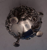 Repousse by James R. Armiger Sterling Silver Demitasse Tea Set 4pc 46.76 #8544