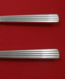 Bernadotte by Georg Jensen Sterling Silver Fish Serving Set 2pc Pierced Original