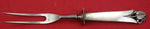 Woodlily by Frank Smith Sterling Silver Steak Carving Fork 9" Vintage