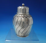Bigelow Kennard Sterling Silver Tea Caddy 5 1/4" x 3 1/4" 7.3 ozt. c1890 (#6057)