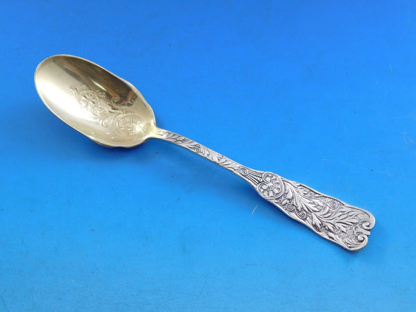 Saint Cloud by Gorham Sterling Silver Ice Cream Spoon GW Brite-Cut 6" Vintage