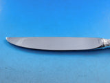 Rose Point by Wallace Sterling Silver Steak Knife Not Serrated Custom 8"