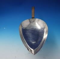 Mexican Sterling Silver Entree Serving Dish Leaf Shape (#5010)