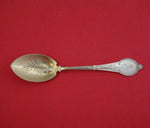 Comstock by Vanderslice Sterling Silver Ice Cream Spoon GW Bright-Cut 5 3/4"