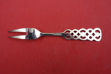 Ringebu by David Andersen Norwegian .830 Silver Pickle Fork 2-Tine 4 1/2"