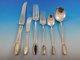 Trousseau by International Sterling Silver Flatware Service Set Dinner 77 Pieces