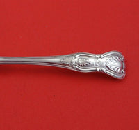 Kings by George Adams English Sterling Silver Teaspoon w/ Crest Crown Hat 5 7/8"