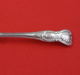 Kings by George Adams English Sterling Silver Teaspoon w/ Crest Crown Hat 5 7/8"