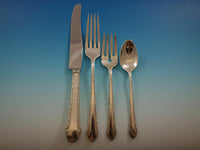 Chased Romantique by Alvin Sterling Silver Dinner Size Place Setting(s) 4pc