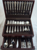 Eloquence by Lunt Sterling Silver Flatware Service Set 77 Pieces Dinner Size