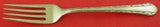Chased Romantique by Alvin Sterling Silver Regular Fork 7 1/8" Flatware Vintage