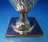 Sheffield English Estate Silverplated Copper Urn w/Ram Handles and Lid #5408